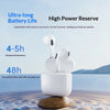Pro6 True Wireless Waterproof Earbuds with ultra-long battery life and charging case.