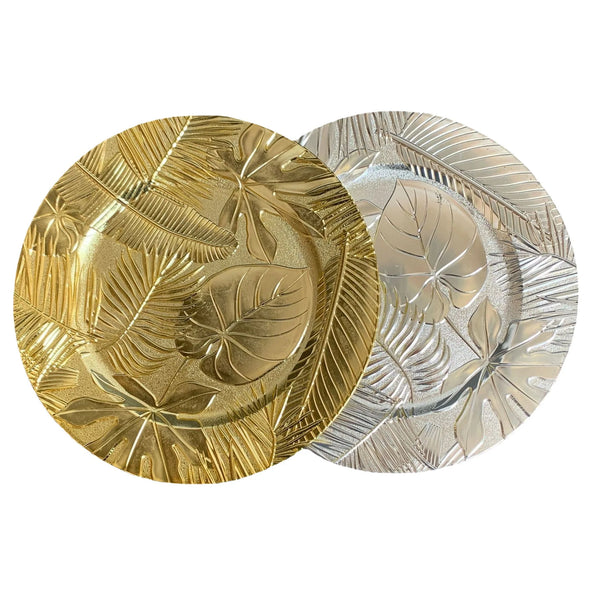 13-Inch Gold Reef Charger Plate