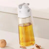 Glass Oil Dispenser Bottle with Flip Cap and Handle 680ml