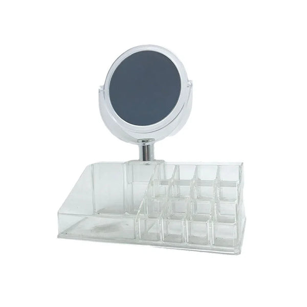 4Plastic Makeup Mirror Storage Organizer