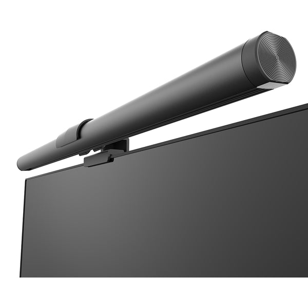 LED Monitor Screen Light Bar mounted on the top of a computer screen for eye protection.