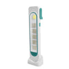 IP44 Solar & Type-C Portable Outdoor Lamp in upright position, showcasing its solar panels and LED lights.