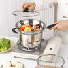 Stainless Steel Noodle Pot with Strainer