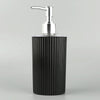 420ML Plastic Lotion Bottle Shampoo Gel Soap Dispenser in sleek black design with silver pump