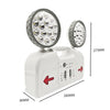 8 Hour Emergency LED Lights 10 W with two portable lights for versatile illumination in emergencies.