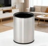 Double-Layer Stainless Steel Open-Top Trash Can