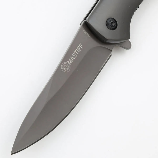 DA305 Steel Handle Folding Survival Knife