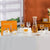 7-Piece Diamond Pattern Glass Water Set