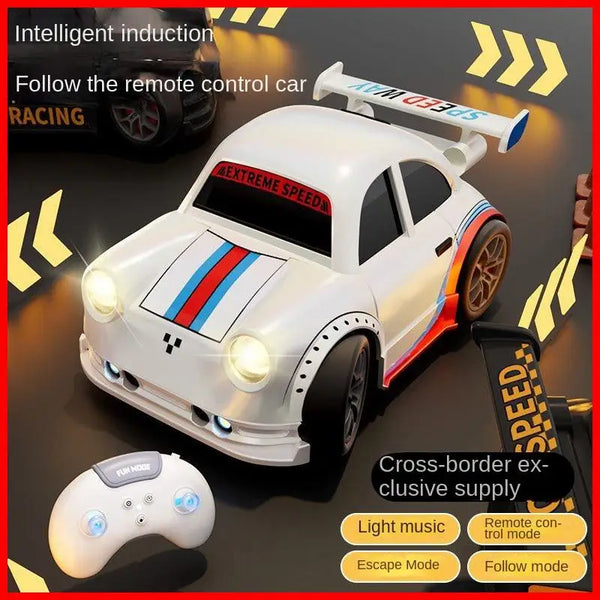 2.4GHz RC Drift Remote Control Racing Car with intelligent induction and remote control features.