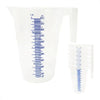 Plastic Paint Measuring Cup with Graduated Scale for accurate mixing and pouring of paint, resin, and chemicals.