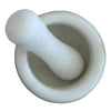 Mini White Marble Mortar and Pestle Set