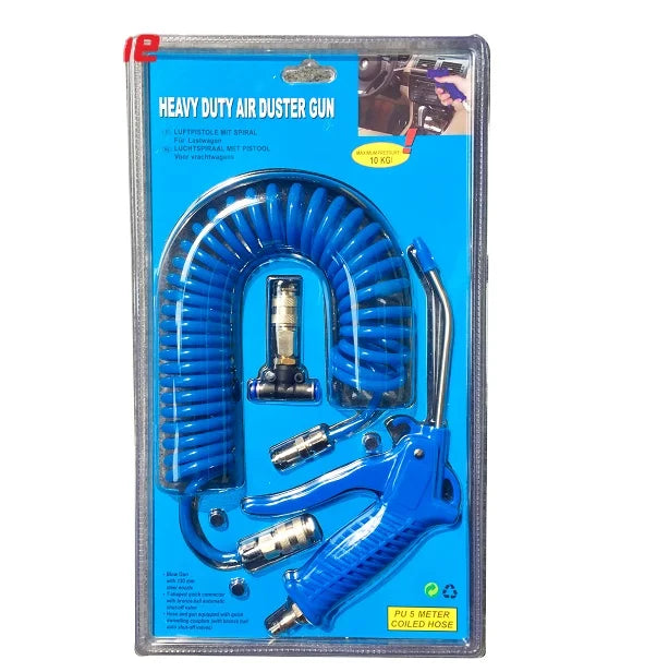 Heavy Duty Air Duster Gun with 5m Recoil Hose