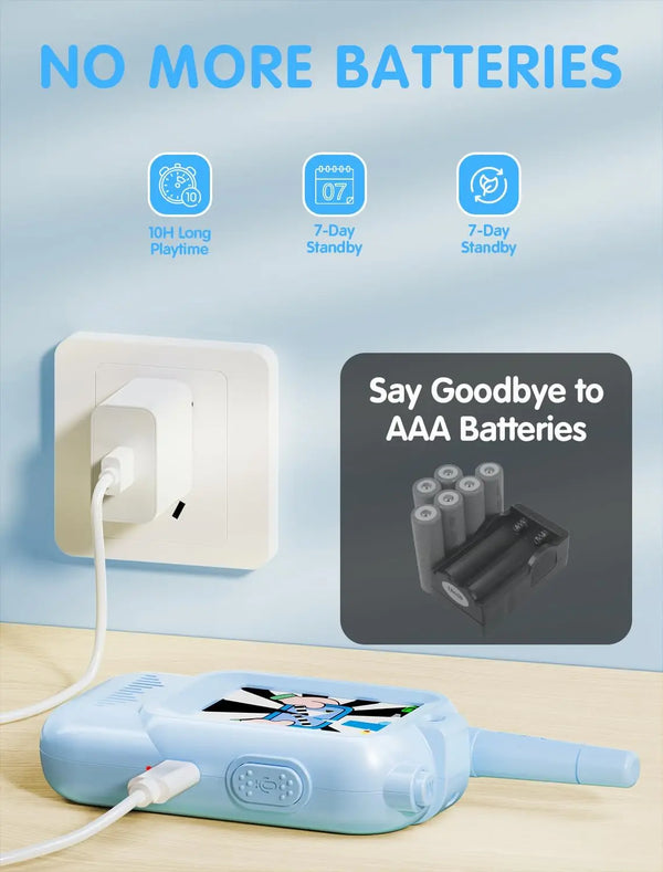 Wireless Kids Video Intercom and Interactive Calling Device