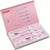 6 Piece Non Stick Kitchen Knife Set in a stylish pink box with sharp, non-stick blades for easy food preparation.