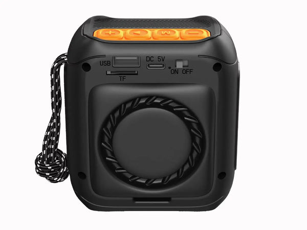 Portable Wireless Bluetooth Speaker with USB and TF card slots for easy connectivity