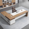 1.9m Modern Wooden Executive Office Desk with a clean design, featuring a minimalist style and practical workspace.