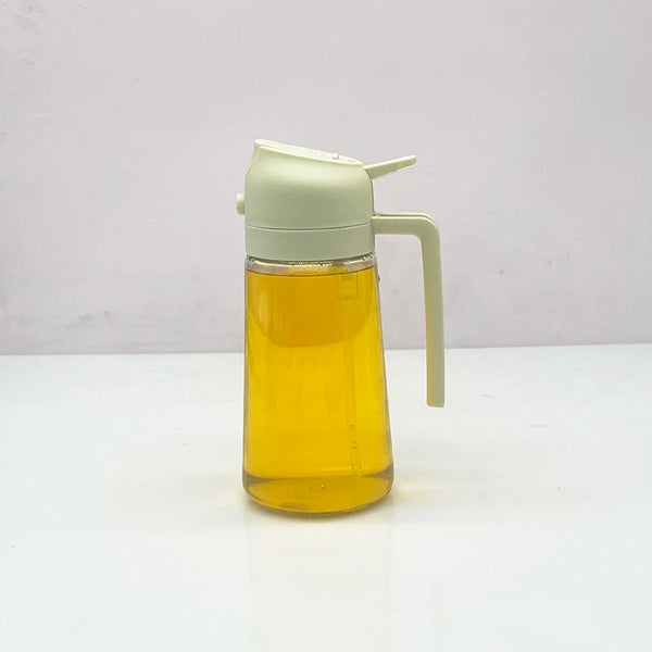 450ml Glass Oil Spray and Pour Bottle