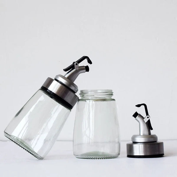 Glass Kitchen Household Oil Bottle