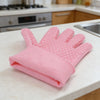 Silicone Kitchen Oven Mitts Heat Resistant Gloves