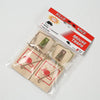Heavy Duty Wooden Snap Mousetrap packaged with two traps, designed for effective rodent control in homes.