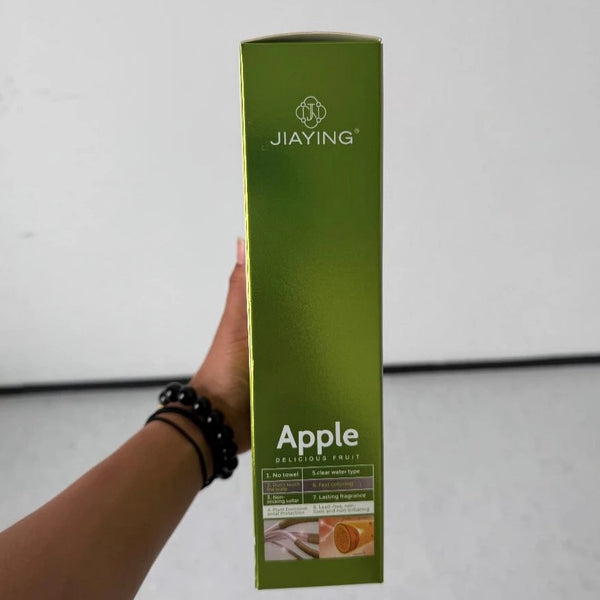 Ammonia Free Black Hair Dye Cream with Apple Scent