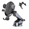 Magnetic Car Cell Phone Holder with sturdy grip and adjustable arm for hands-free use while driving.
