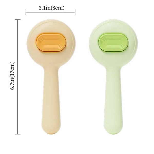 Self-Cleaning Pet Grooming Comb