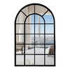 Decorative Metal Arched Wall Mirror