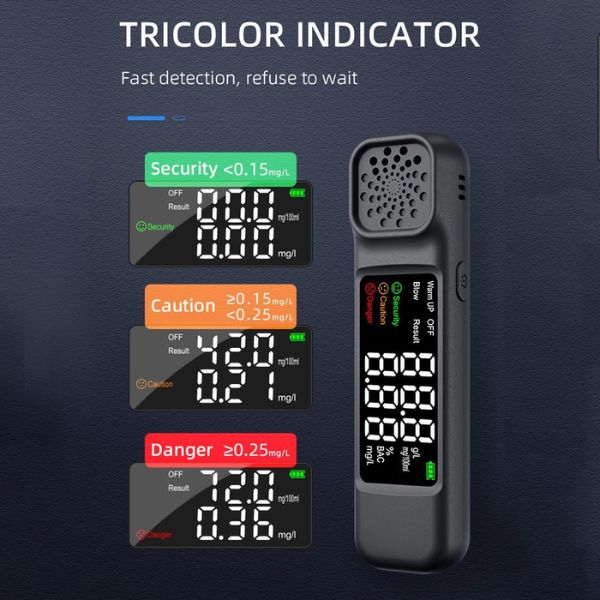 Handheld Digital Breathalyser Alcohol Tester