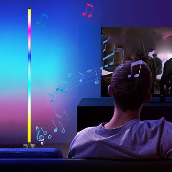 Smart RGB Corner Floor Lamp