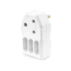 4 Way Adaptor with 3 x 2 Pin Sockets