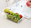 Clear Stackable Fridge & Storage Drawer
