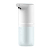 Automatic Soap Dispenser with transparent reservoir and modern design for hygienic handwashing.