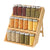 Bamboo 3-Tier Spice Rack Organizer