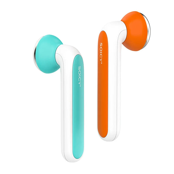 S40 Cooling Facial Massage Ice Roller in blue and orange colors for soothing skin and reducing puffiness.