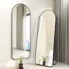 Aluminum Alloy Full Length Arch Floor Mirror