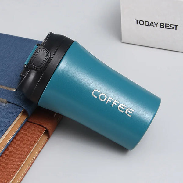 Insulated Double-Wall Vacuum Coffee Tumbler