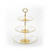 Transparent Resin Cake Stand
