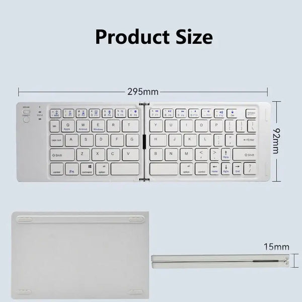 Portable Slim Foldable Keyboard