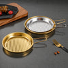 Multi-Purpose Stainless Steel Serving & Cooking Tray