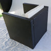 Modern Design Poly Rattan Corner Sofa Set