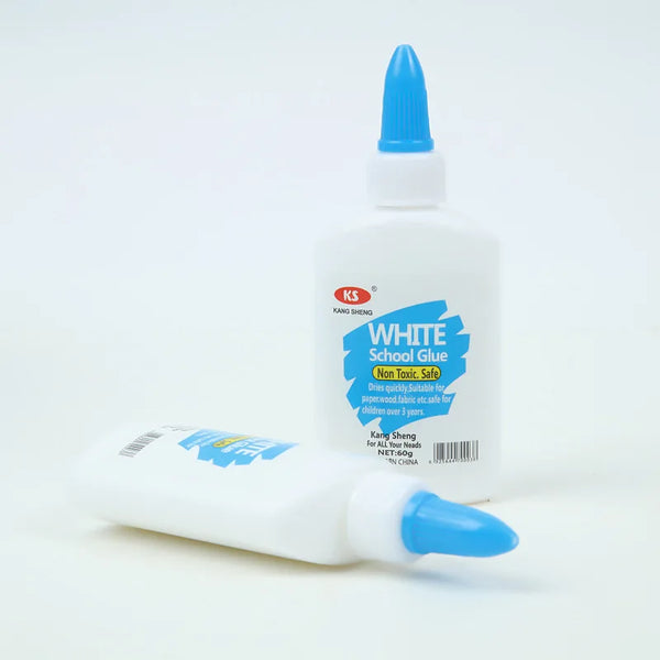 100ml White PVA Milk Glue Bottle