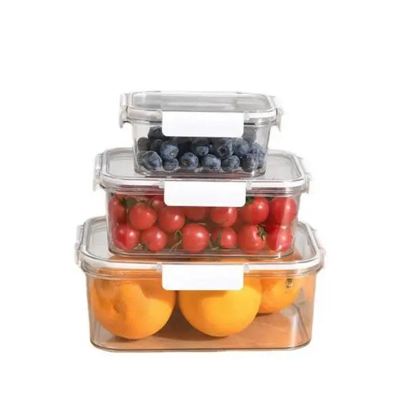 Airtight Clear Plastic Food Storage Containers