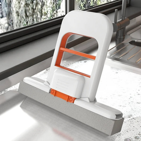 Desktop Mini Squeeze Mop for quick and easy cleaning of surfaces, ideal for small spaces and spills in the kitchen.