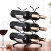 European Simple Style Multi-Bottle Iron Wine Rack