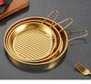Multi-Purpose Stainless Steel Serving & Cooking Tray