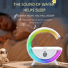 G-Shape 5W Bluetooth Speaker with Humidifier & RGB Lighting with soothing water sound and ambient lighting.
