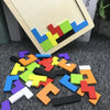 Wooden Square Puzzle Set
