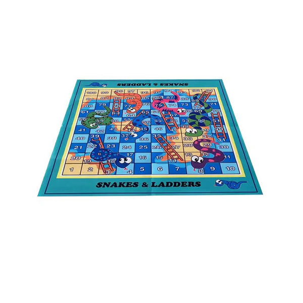 Snakes and Ladders Educational Game Carpet