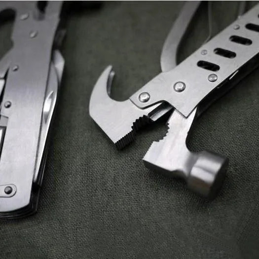 Outdoor Multi-Function Mini Claw Hammer showing its compact design and versatile features for outdoor tasks.